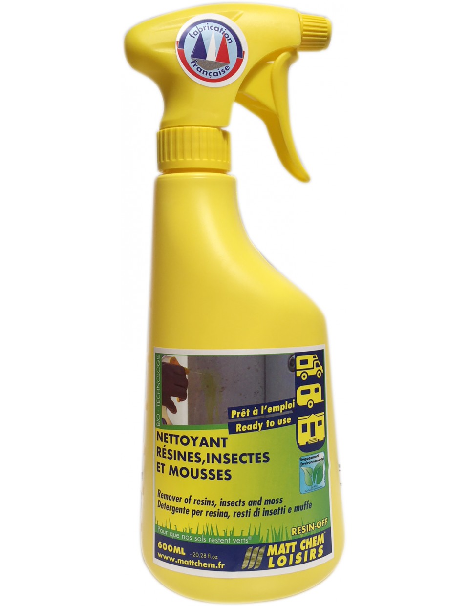 accessoires DIVERS RESIN OFF SPRAY 600ML
